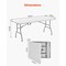 HDPE Folding Camping Table with Steel Legs, Carry Handle and Locking Design